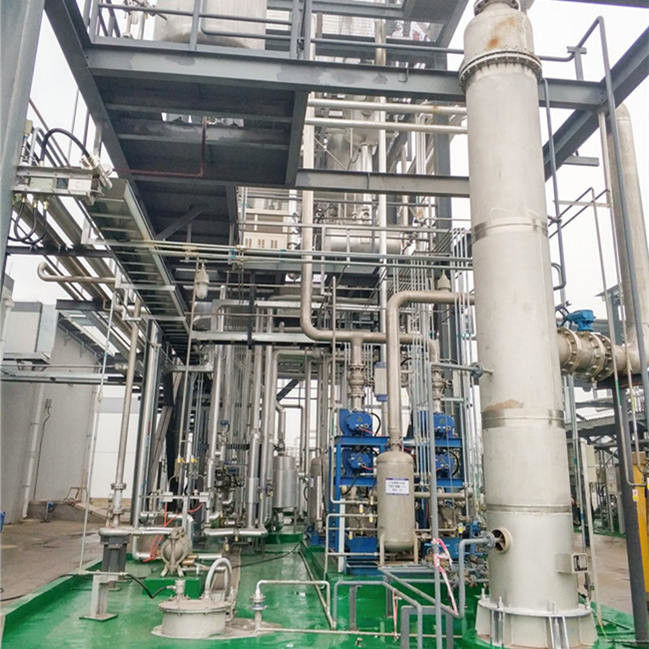 2004 Established Solvent Recovery System for Fischer-Tropsch Wax Refining and Secondary Distillation Purpose